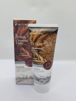 2145d1b4-20f2-4dd0-8e80-946269d36528 3W Clinic Brown Rice Cleansing Foam