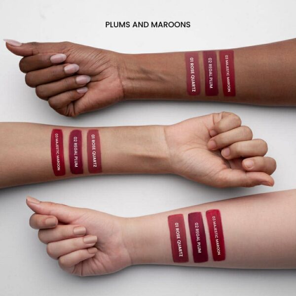 MARS Queen of Mattes Liquid Lipsticks Plums And Maroons 02