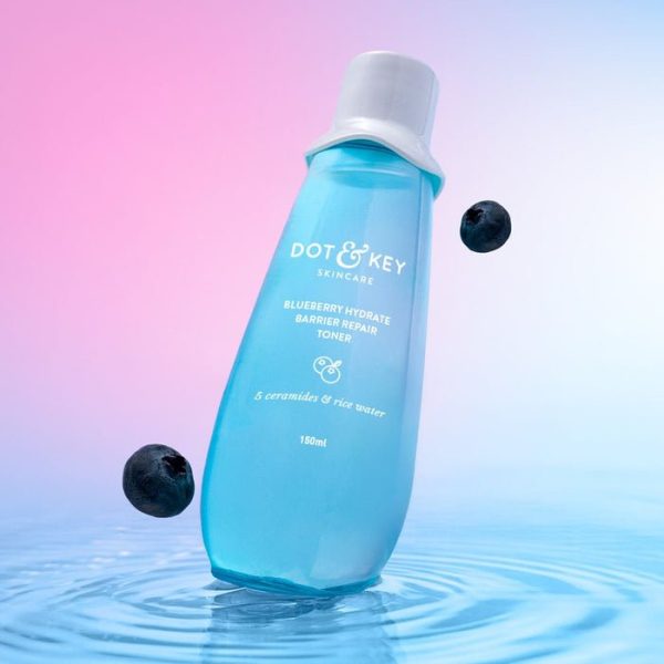 Dot & Key Blueberry Hydrate Barrier Repair Rice Water Toner-150ml (For All Skin Types)