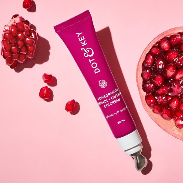 Dot & Key Pomegranate + Retinol Eye Cream for Dark Circles 20g (Normal, Oily, Combination Skin)
