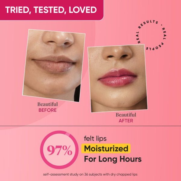 Dot & Key Vitamin C + E Gloss Boss Lip Balm In-Vivo Tested SPF 50+ (Cherry Pop Medium Tinted)