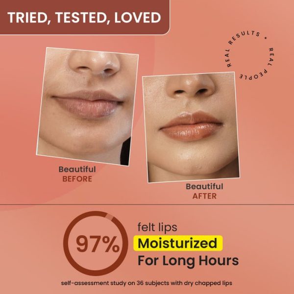Dot & Key Vitamin C + E Gloss Boss Lip Balm In-Vivo Tested SPF 50+ (Cocoa Mint Low Tinted)