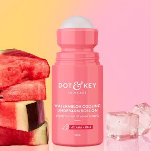 Dot & Key Watermelon Cooling Underarm Roll On
Suitable for: ALL SKIN TYPES