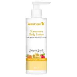 2026/04/1000148109.jpg Wishcare SPF 50 Sunscreen Body Lotion PA+++(200ml)