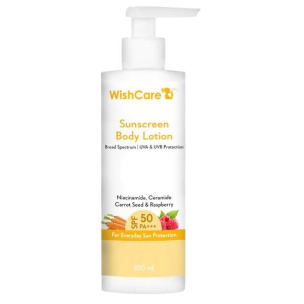 2026/04/1000148109.jpg Wishcare SPF 50 Sunscreen Body Lotion PA+++(200ml)