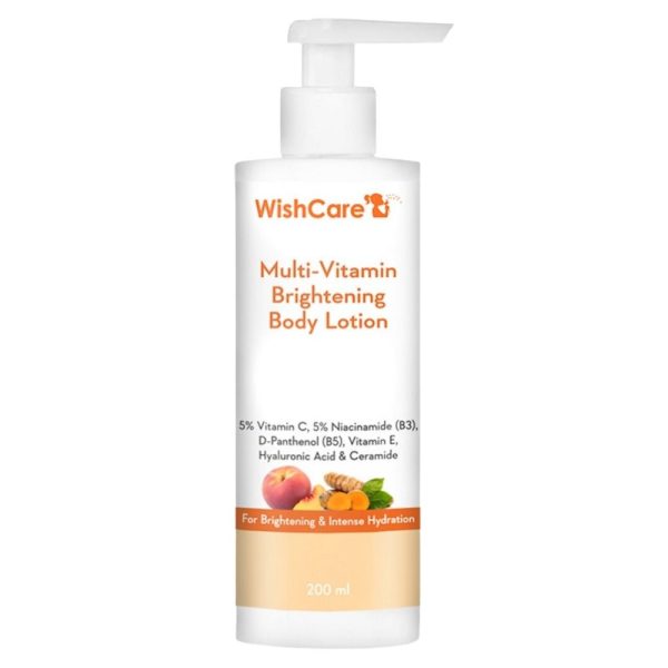Wishcare Multi Vitamin Brightening Body Lotion
For Bright & Even Tones Skin | 200ml