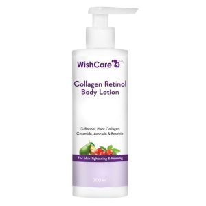 Wishcare Collagen 1% Retinol Body Lotion
Tightens and Firms Body Skin | 200ml