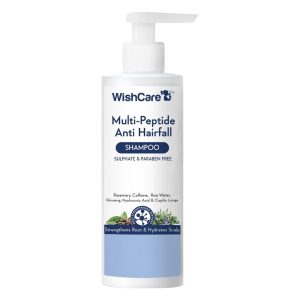 Wishcare Multi-Peptide Anti Hairfall Shampoo
With Rosemary | Sulphate & Paraben Free | 250ml