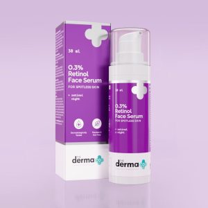 The Derma Co 0.3% Retinol Serum - 30ml
Fights Aging, Reduces Wrinkles & Fine Lines
