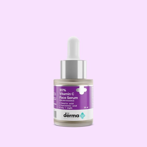 The Derma Co 20% Vitamin C Face Serum - 20ml
Evens Tone, Brightens Skin & Fades Pigmentation