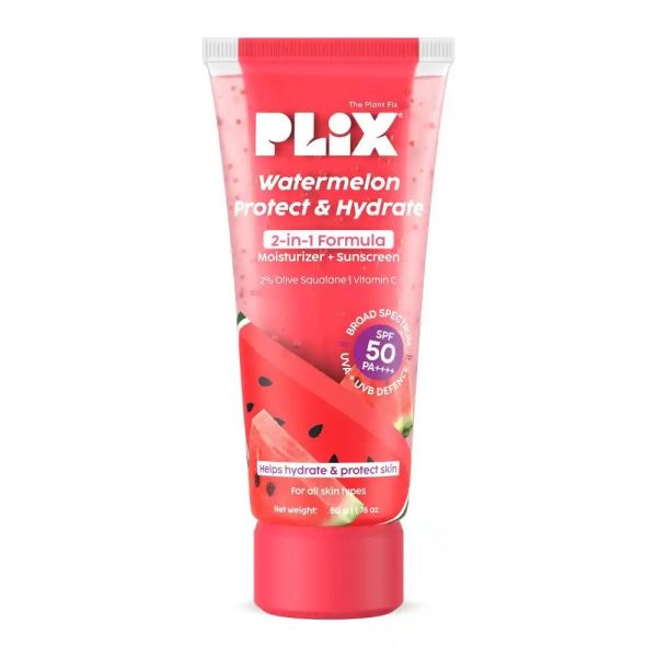 Plix Watermelon Protect & Hydrate 2 in 1 Formula Moisturizer +Sunscreen 50gm