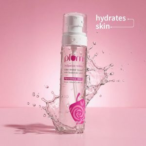 Plum Bulgarian Valley Rose Water Toner For Dry Skin (100ml)