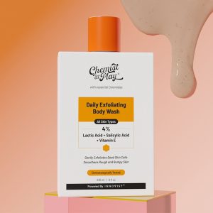 2026/05/1000151702.jpg Chemist At Play Exfoliating Body Wash with Lactic Acid & Salicylic Acid - 236 ml