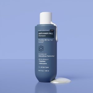 Bare AnatomyAnti-Hair Fall Shampoo with Adenosine & Peptides | 5X Hairfall Control - 250 ml