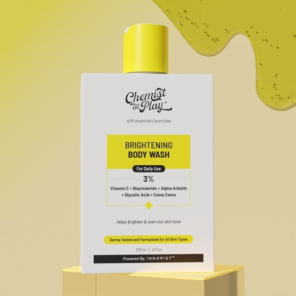 Chemist At Play Brightening Body Wash with Vitamin C & Niacinamide - 236 ml