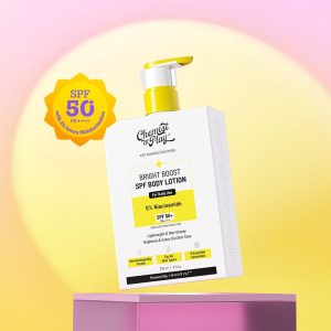 Chemist At Play Bright Boost SPF Body Lotion with Niacinamide & SPF 50+ | 236 ml