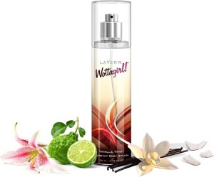 2026/05/1000153146.jpg Layer'r Wottagirl Vanilla Twist Body Spray For Women, 135ml